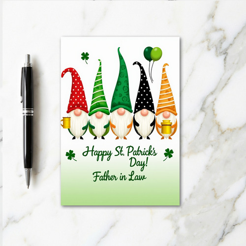 Gnome Polka Dots Happy Day Card