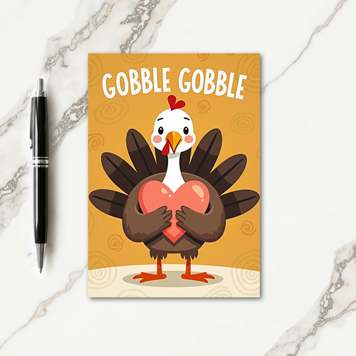 Gobble Gobble Love Card thumbnail
