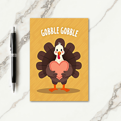 Gobble Gobble Thanks Card thumbnail