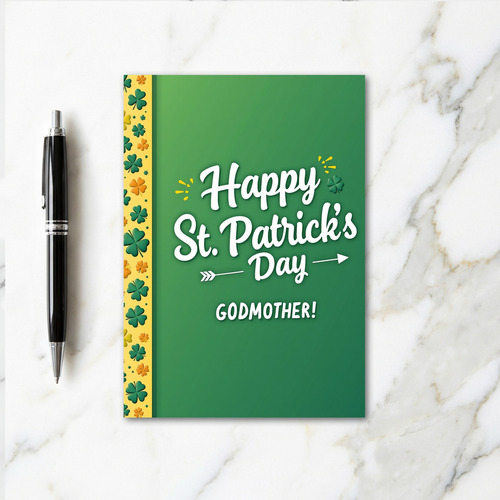 Godmother Happy St Patricks Day Card