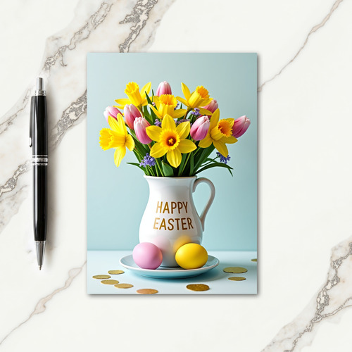 Gold Dots Celebration Card