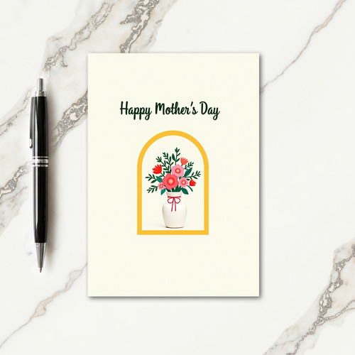 Golden Arch Mothers Day Card