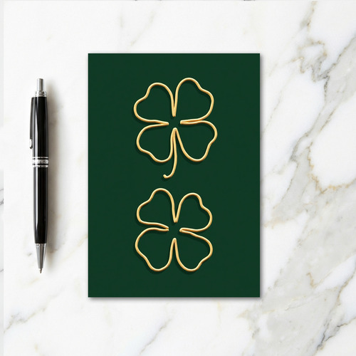 Golden Clovers Fortune Card