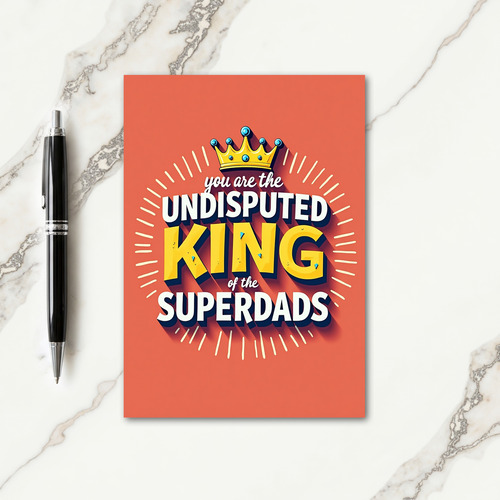 Golden Crown Superdad Card