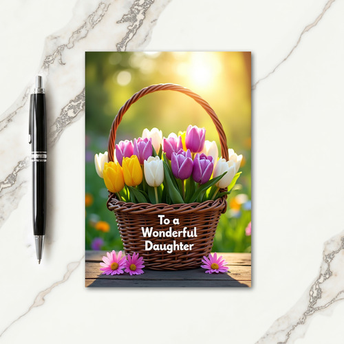 Golden Daughter Affection Card