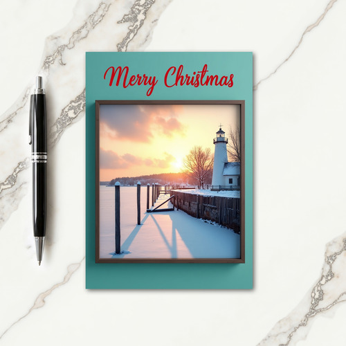 Golden Dawn Christmas Card thumbnail