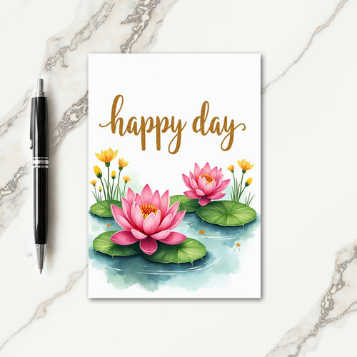 Golden Day Art Card