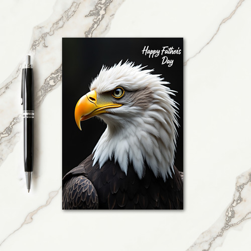 Golden Eye Fathers Day Card