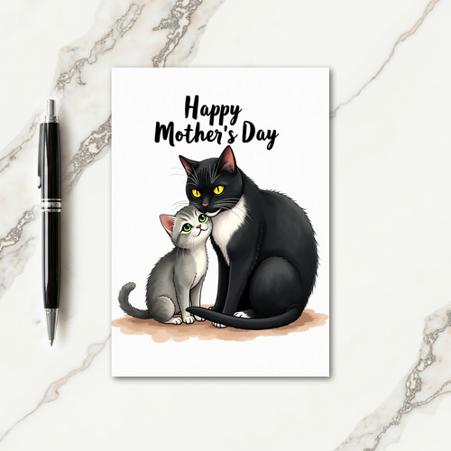 Golden Eyes Mothers Day Card