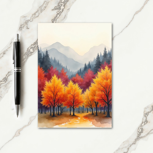 Golden Forest Path Card thumbnail