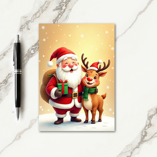 Golden Glow Gift Giver Card