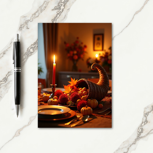 Golden Harvest Abundance Card