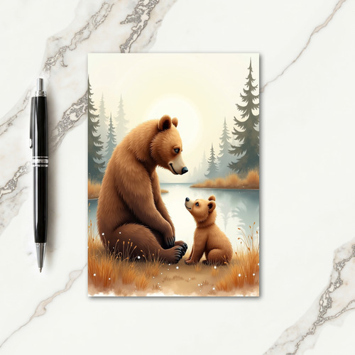 Golden Hour Fathers Love Card