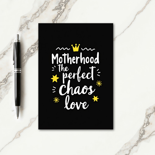 Golden Motherhood Love Art Card