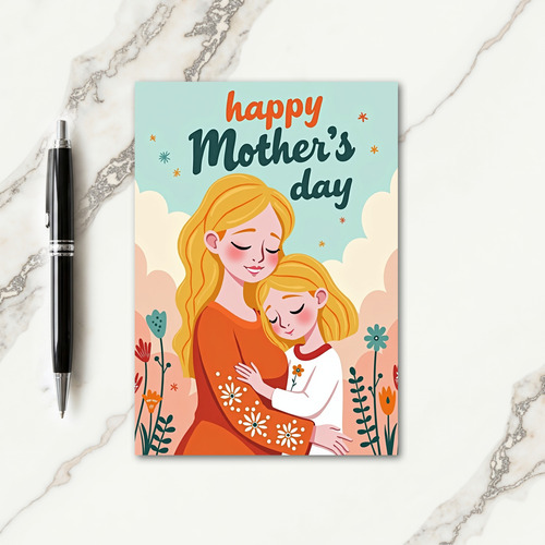 Golden Mothers Day Moment Card