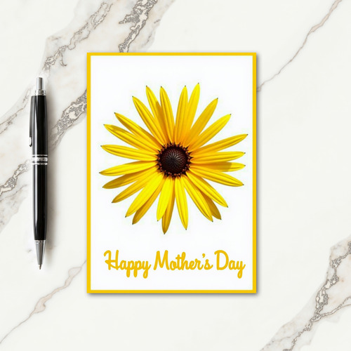 Golden Mothers Day Wishes Card