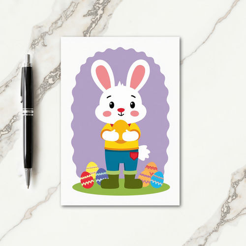 Golden Oval Holiday Fun Card