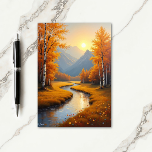 Golden River Grateful Card thumbnail
