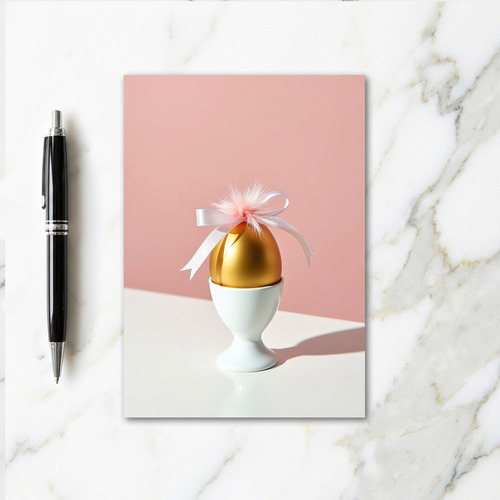 Golden Sphere Celebration Card