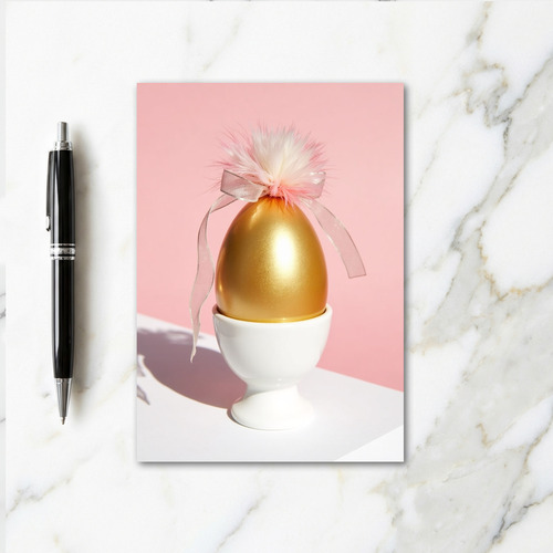 Golden Sphere Design Card