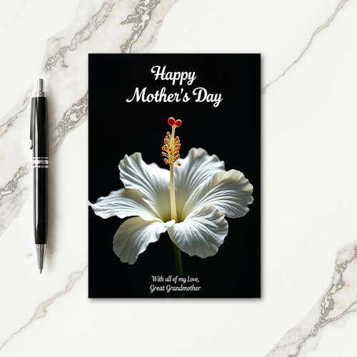 Golden Stamens Mothers Day Card