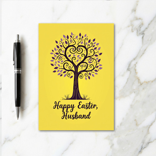 Golden Tree Of Love Greeting Card