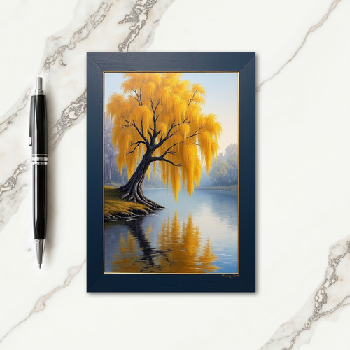 Golden Tree Sweet Fathers Day Card