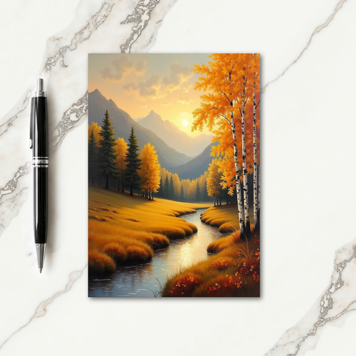 Golden Valley Thanksgiving Card