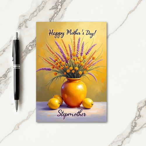 Goldenrod Mothers Day Card