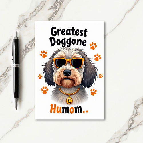 Good Boy Mothers Day Art Card