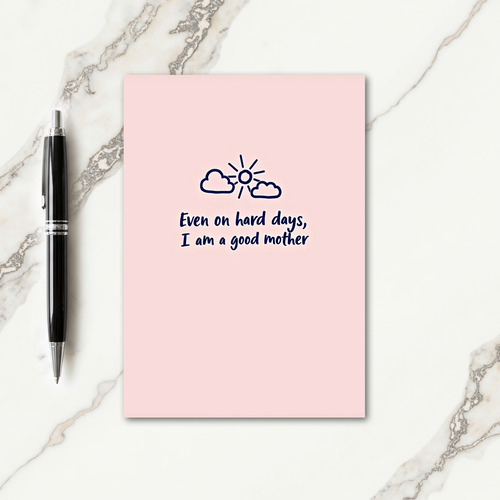 Good Mother Affirmation Card