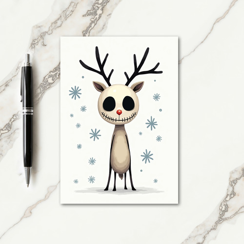 Gothic Creature Christmas Card