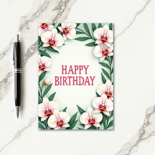 Graceful Birthday Art Card