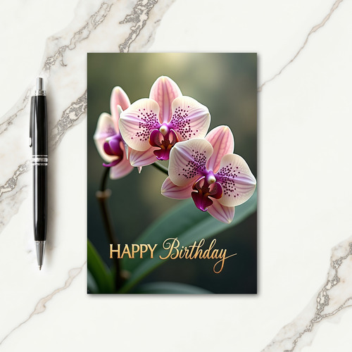 Graceful Bloom Special Day Card