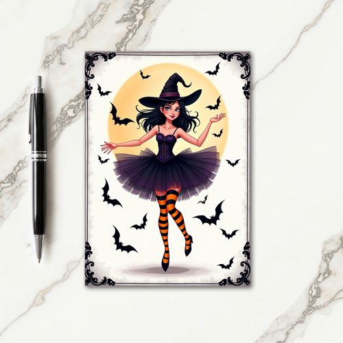 Graceful Moonlit Enchantress Card