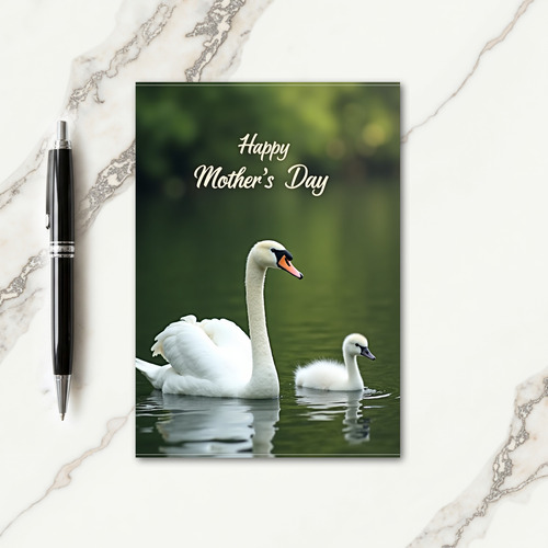 Graceful Mothers Day Birds Card