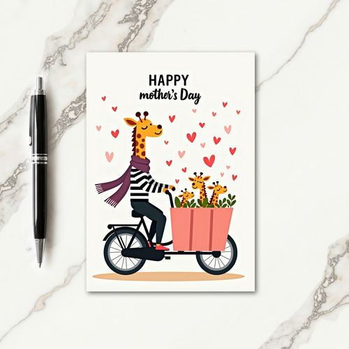 Graceful Mothers Day Ride Card