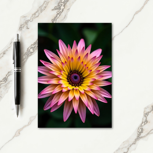 Gradient Bloom Pattern Card