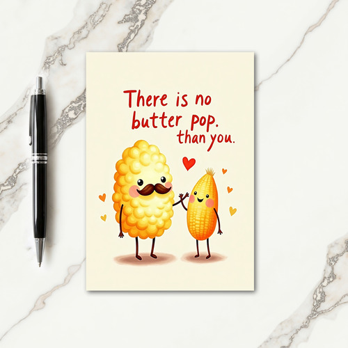 Grain Pops Sweet Fathers Day Card