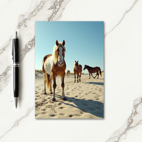 Grand Majestic Horse Card