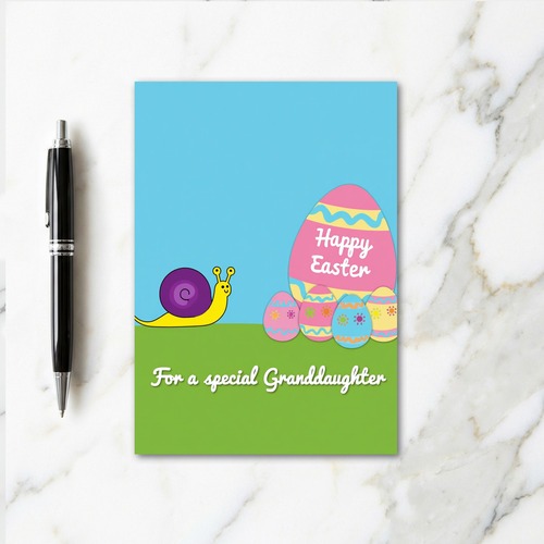 Granddaughter Easter Card