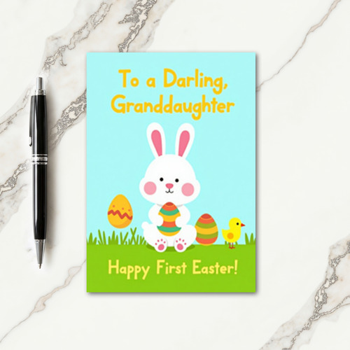 Granddaughter Easter Day Card