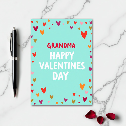 Grandma Happy Valentines Day Card