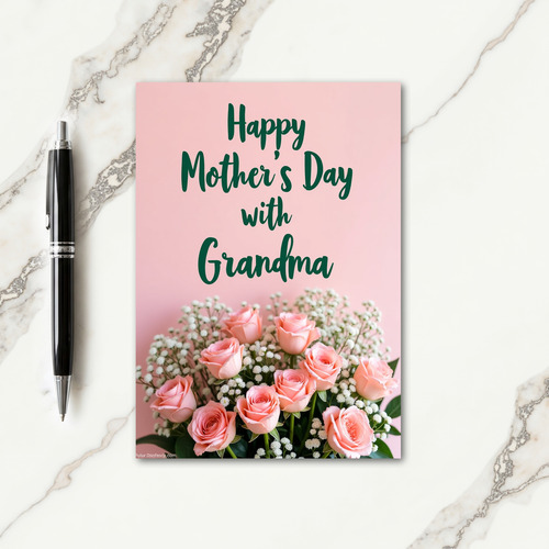 Grandma Mothers Day Roses Card
