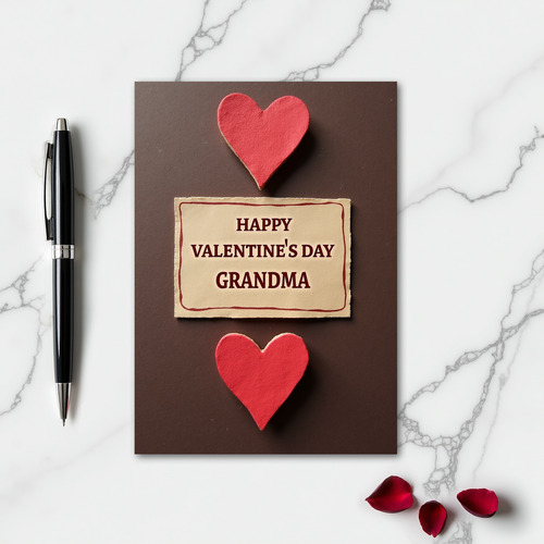 Grandma Valentine Love Card