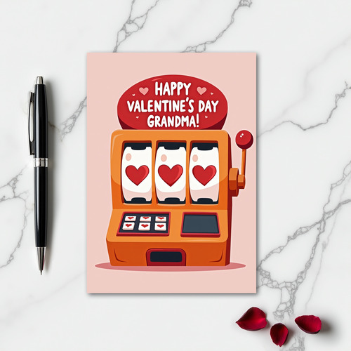 Grandma Valentine Win Card
