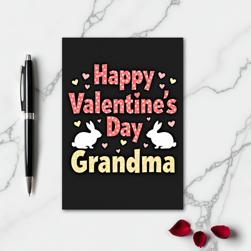 Grandma Valentines Day Cute Card