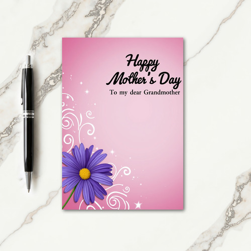 Grandmas Day Wishes Card