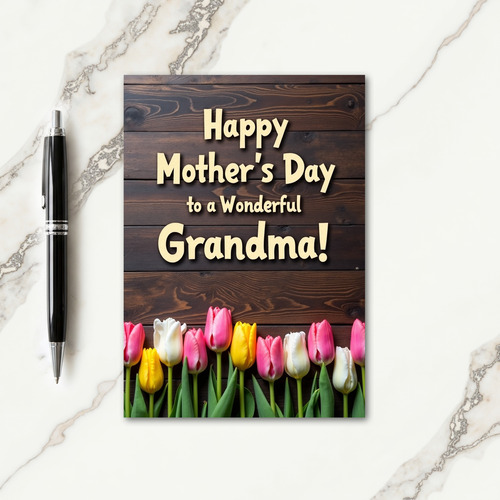 Grandmas Sweet Springtime Day Card