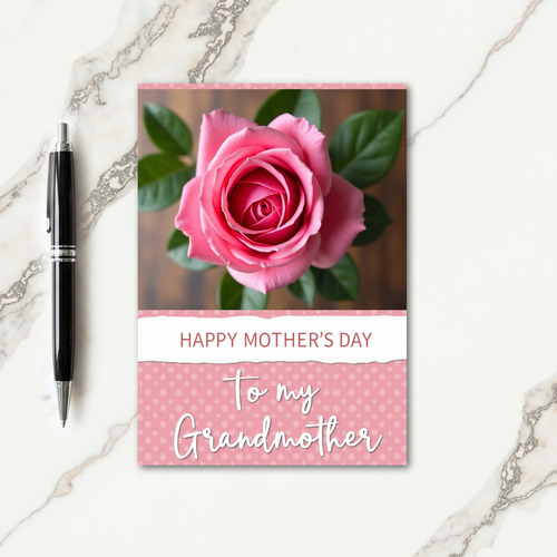 Grandmother Affection Mothers Day Card